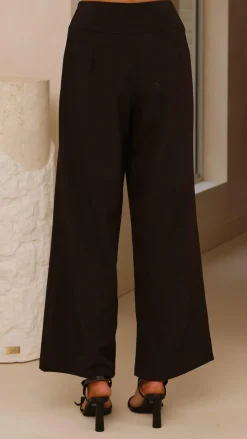 SASHA (BNE) Sets|Bottoms^Payton Pants - Black