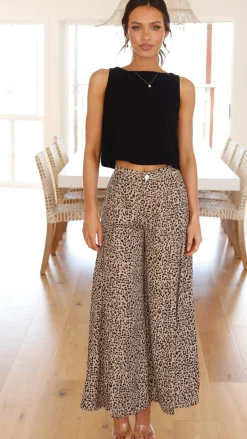 Desire Tops^Persephone Crop Top - Black