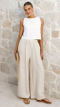 Desire Tops^Persephone Crop Top - White
