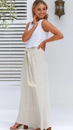 Desire Tops^Persephone Crop Top - White