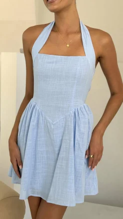 Pink Diamond Dresses|Mini^Peyton Mini Dress - Blue