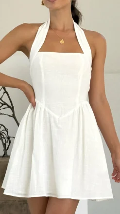 Pink Diamond Hen'S Collection|Dresses^Peyton Mini Dress - White