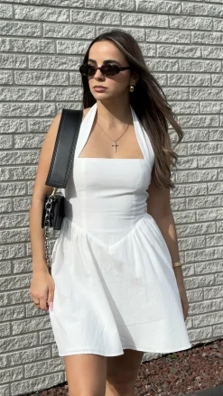 Pink Diamond Hen'S Collection|Dresses^Peyton Mini Dress - White