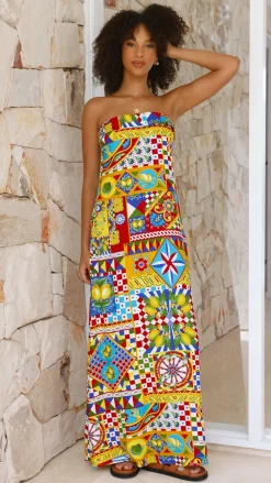 Prem Group Dresses|Maxi^Phaedra Maxi Dress - Phaedra Print