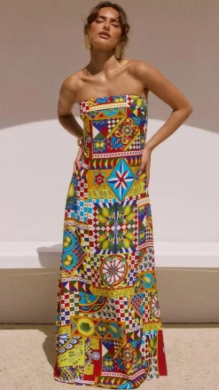 Prem Group Dresses|Maxi^Phaedra Maxi Dress - Phaedra Print