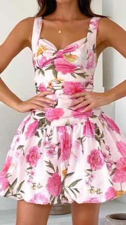 SASHA (BNE) Sale Dresses^Pixie Mini Dress - Pink Floral
