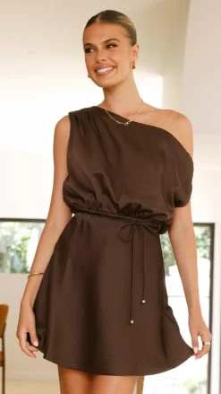 Pink Diamond Sale Dresses^Prudence Mini Dress - Brown