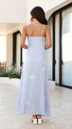 LILYWHYT Sale Dresses^Raeanne Maxi Dress - Blue