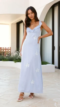 LILYWHYT Sale Dresses^Raeanne Maxi Dress - Blue