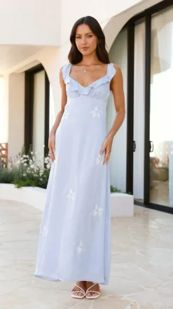 LILYWHYT Sale Dresses^Raeanne Maxi Dress - Blue