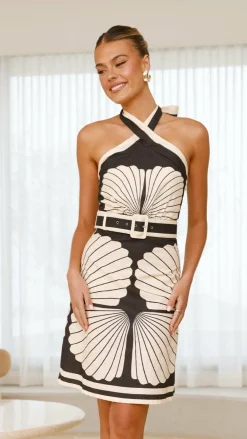Mia Milani Sale Dresses^Raynara Halter Mini Dress - Palm Canyon