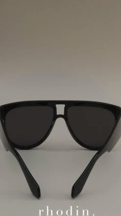 Rhodin Sunglasses^RC Shadow Aviator Sunglasses - Black
