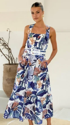 Bubblegum Dresses|Maxi^Reba Maxi Dress - Donatella Azure