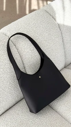 Peta and Jain Bags^Rebel Shoulder Bag - Black Pebble