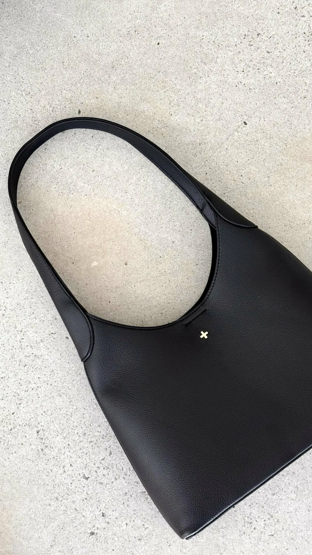 Peta and Jain Bags^Rebel Shoulder Bag - Black Pebble
