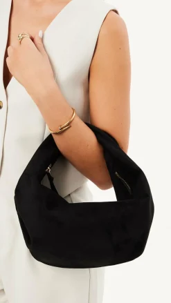 Billini Bags^Renee Shoulder Bag - Black Suede