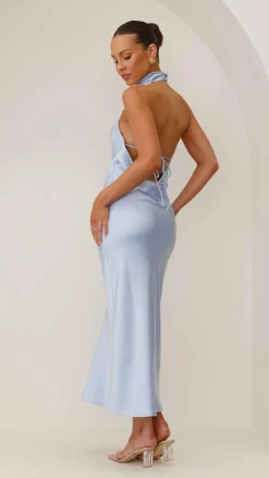 Alive Girl Dresses|Bridesmaid^Rina Midi Dress - Blue