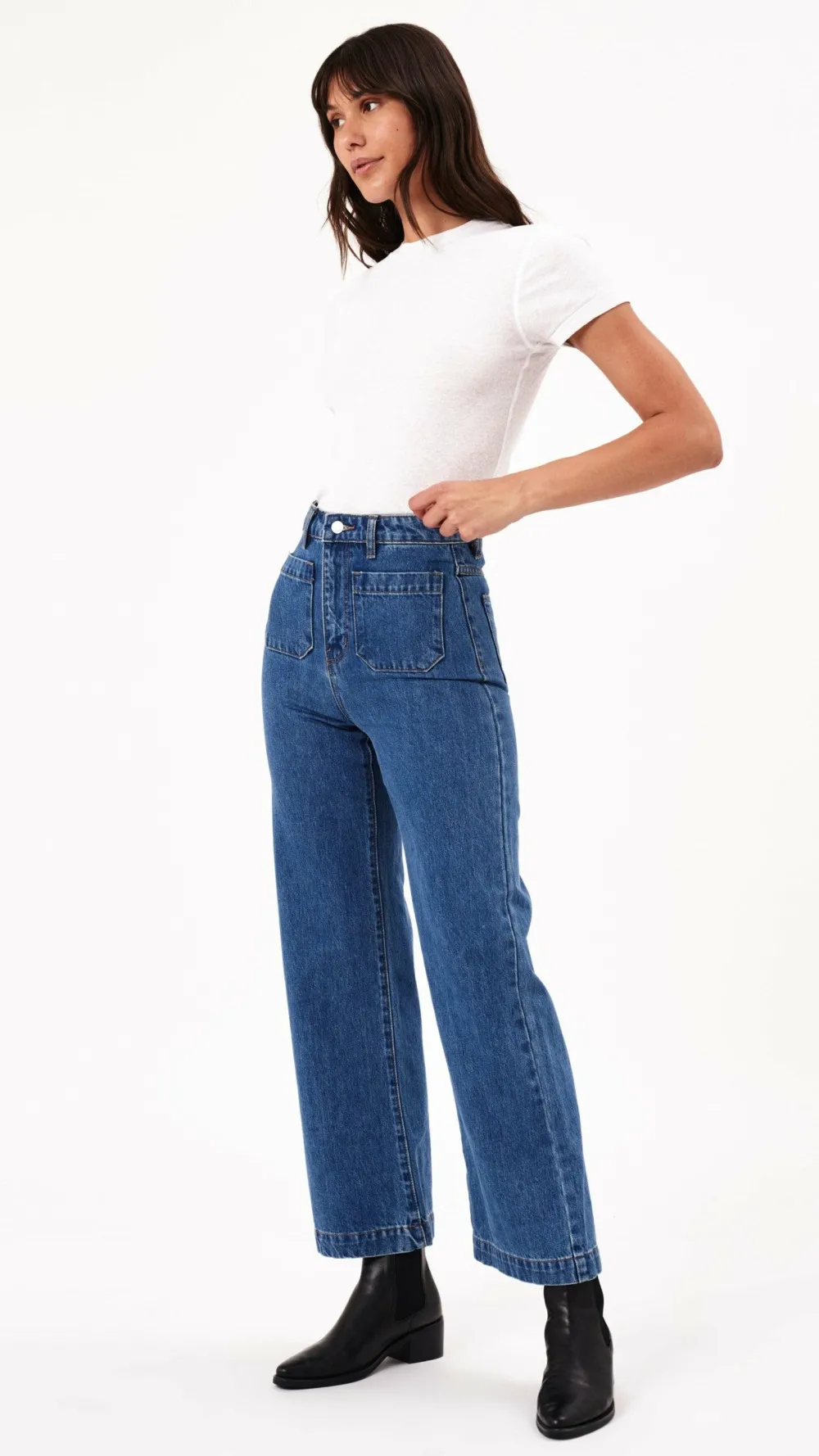 Rollas The Denim Edit|Jeans^Sailor Jean - Ashley Blue