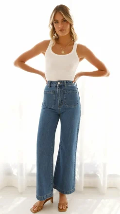 Rollas The Denim Edit|Jeans^Sailor Jean - Ashley Blue