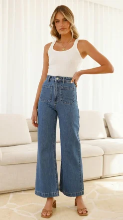 Rollas The Denim Edit|Jeans^Sailor Jean - Ashley Blue