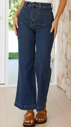 Rollas The Denim Edit|Jeans^Sailor Jean - Eco Ruby Blue