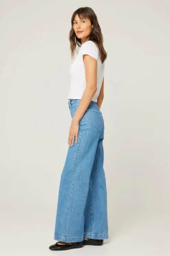 Rollas The Denim Edit|Jeans^Sailor Jean Long - Lily Blue