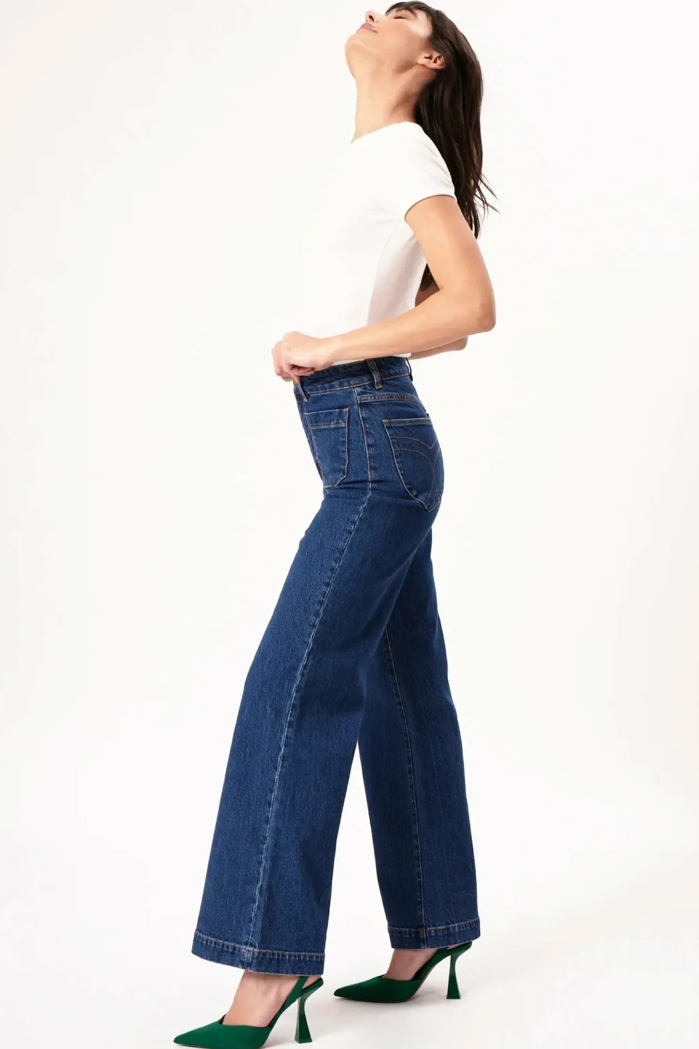 Rollas Jeans|The Denim Edit^Sailor Jean Long - Eco Ruby