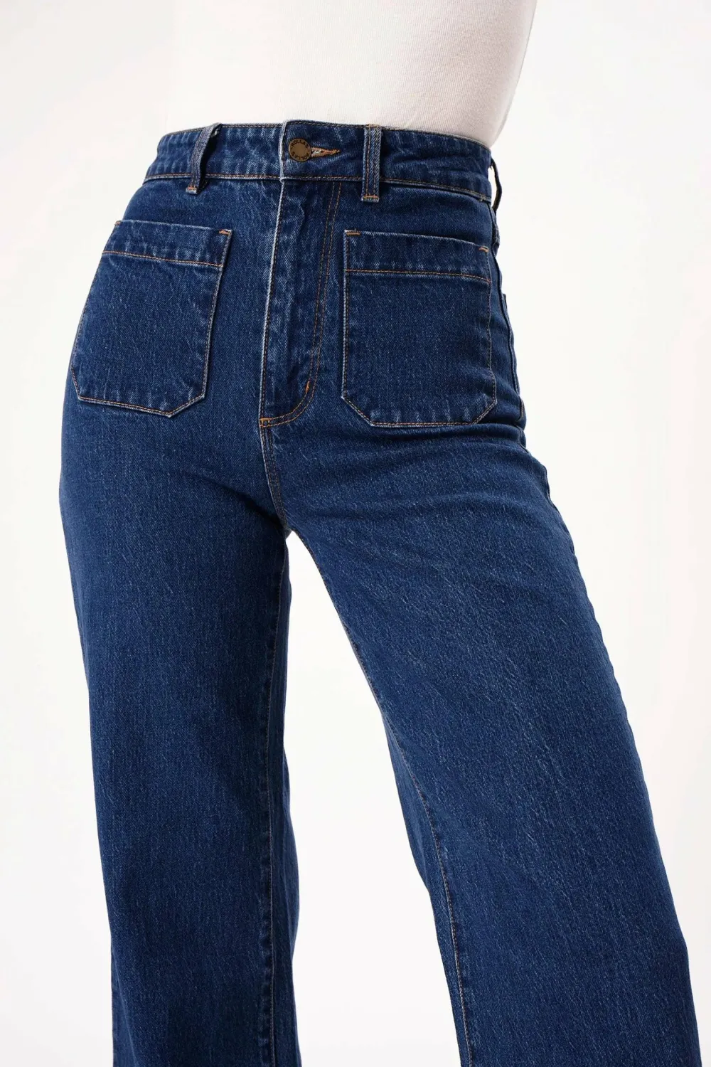 Rollas Jeans|The Denim Edit^Sailor Jean Long - Eco Ruby
