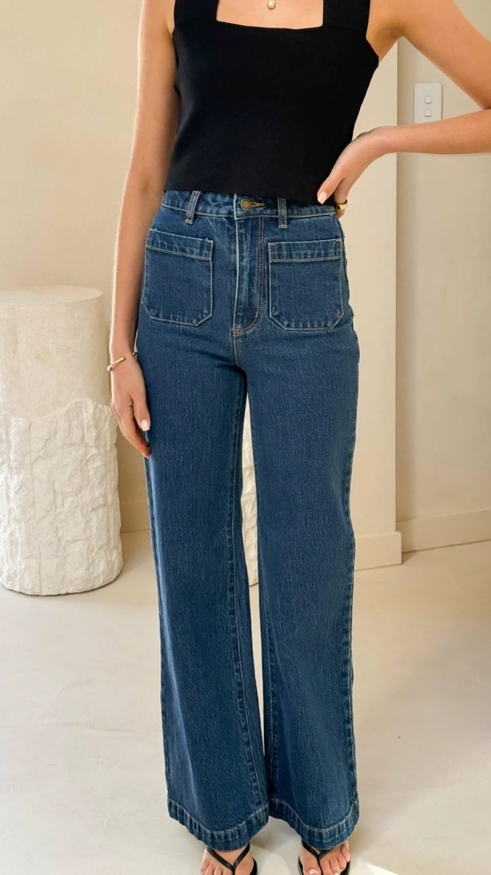 Rollas Jeans|The Denim Edit^Sailor Jean Long - Eco Ruby