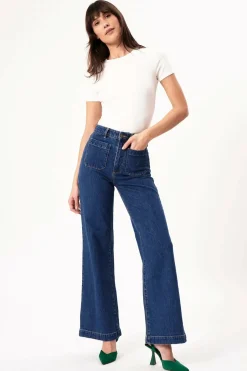 Rollas Jeans|The Denim Edit^Sailor Jean Long - Eco Ruby