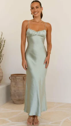 SASHA (BNE) Sale Evening|Sale Dresses^Rue Maxi Dress - Sage