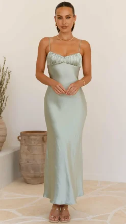 SASHA (BNE) Sale Evening|Sale Dresses^Rue Maxi Dress - Sage