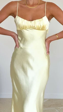 SASHA (BNE) Dresses|Maxi^Rue Maxi Dress - Yellow