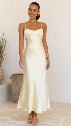 SASHA (BNE) Dresses|Maxi^Rue Maxi Dress - Yellow