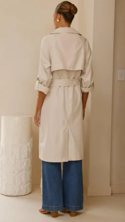 Fashion Allied Coats|Coats^Rylie Trench Coat - Sand