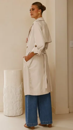 Fashion Allied Coats|Coats^Rylie Trench Coat - Sand