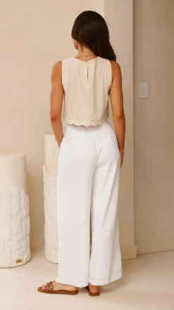 YH AND CO Tops^Sadie Top - Beige