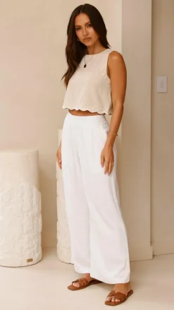 YH AND CO Tops^Sadie Top - Beige