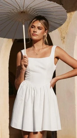 SASHA (BNE) Hen'S Collection|Dresses^Sadzi Mini Dress - White
