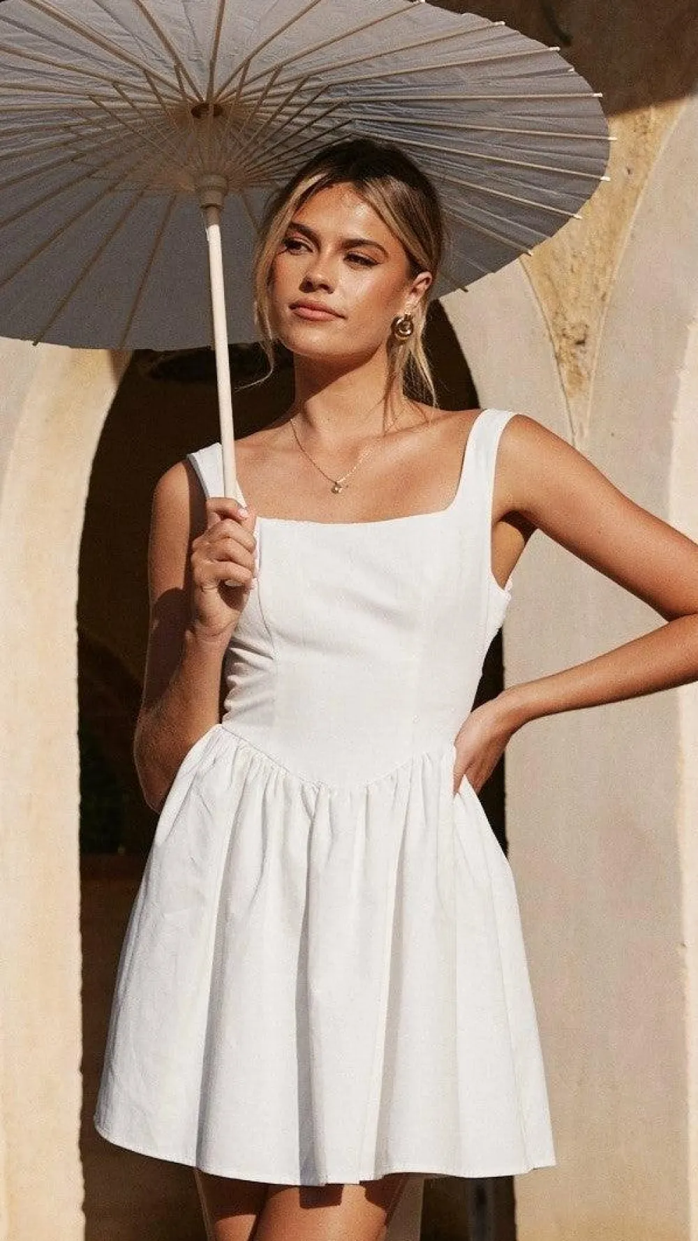 SASHA (BNE) Hen'S Collection|Dresses^Sadzi Mini Dress - White