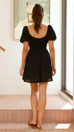 Burans Dresses|Mini^Sahirah Mini Dress - Black