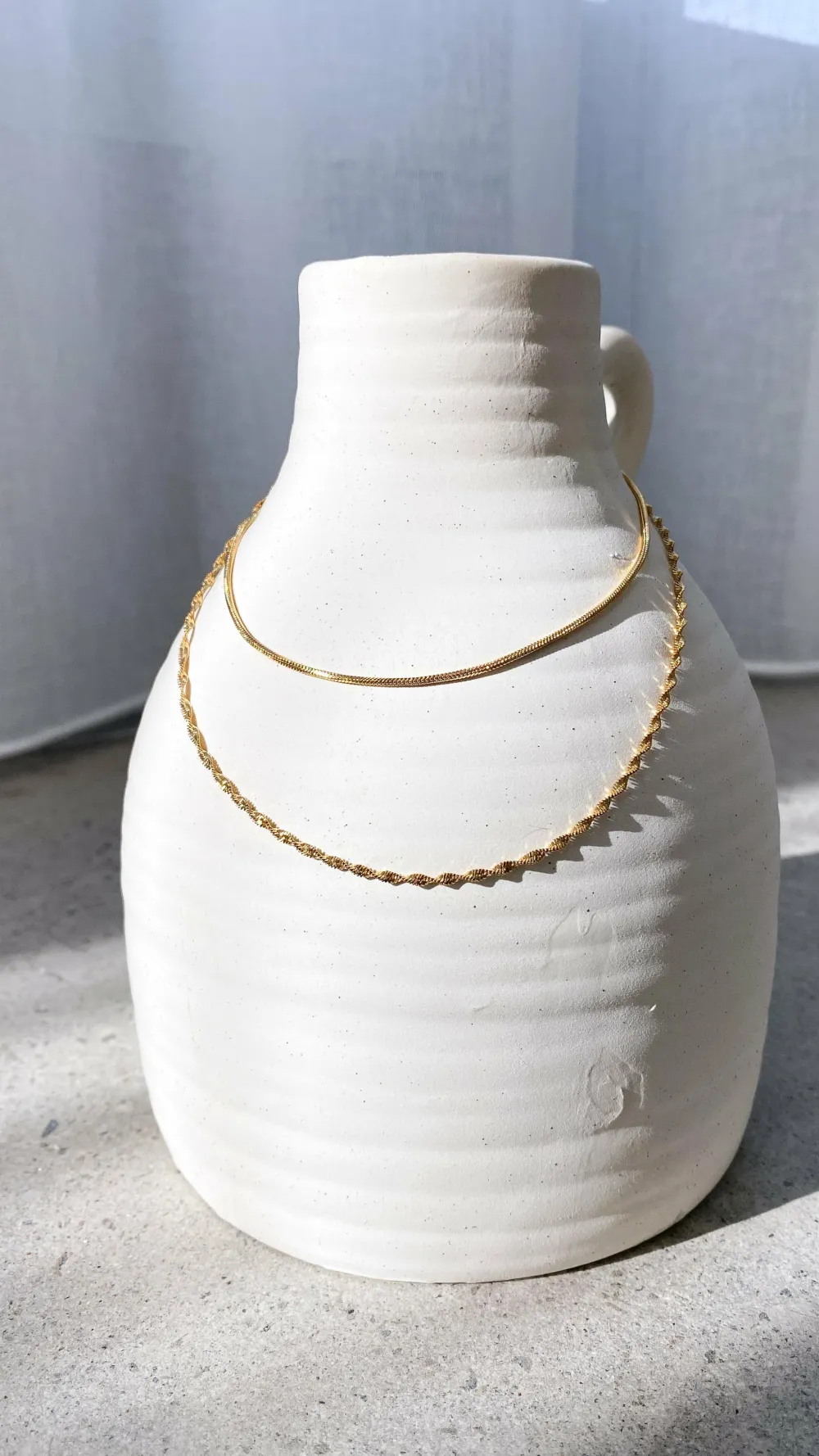 Your Accessory Shop Necklaces|Bump Friendly^Sarah Twist Necklace Set - Gold