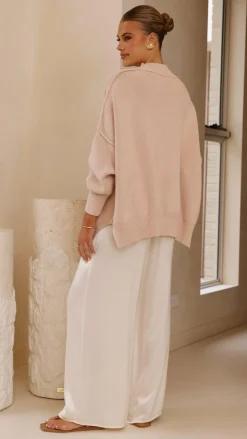 Fashion Allied Knitwear|Knitwear^Scarlett Sweater - Dusty Pink