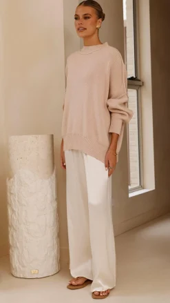 Fashion Allied Knitwear|Knitwear^Scarlett Sweater - Dusty Pink