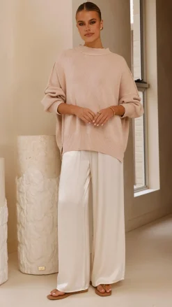 Fashion Allied Knitwear|Knitwear^Scarlett Sweater - Dusty Pink