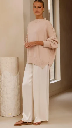 Fashion Allied Knitwear|Knitwear^Scarlett Sweater - Dusty Pink