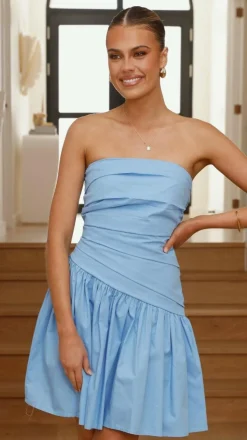 Amore Agencies Dresses|Mini^Selena Mini Dress - Blue