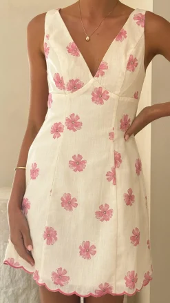 LILYWHYT Dresses|Mini^Selenia Mini Dress - Pink Bloom