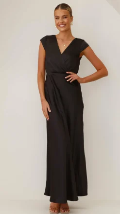 LILYWHYT Mon Cheri|Dresses^Selma Maxi Dress - Black