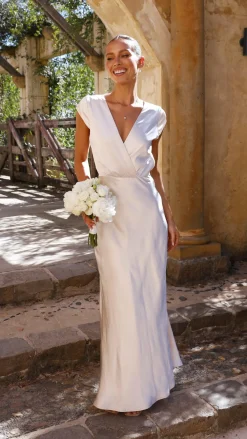 LILYWHYT Mon Cheri|Dresses^Selma Maxi Dress - Champagne